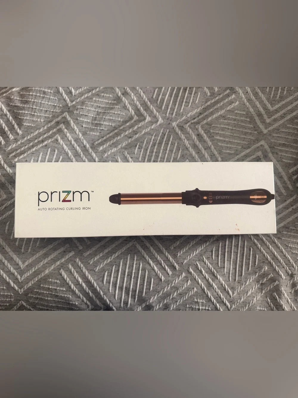 Prizm automatic rotating curling iron